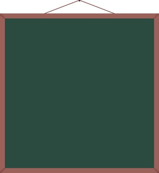 Empty Chalkboard Cartoon vector