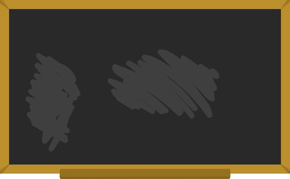 Chalkboard Hand Drawn Cartoon vector