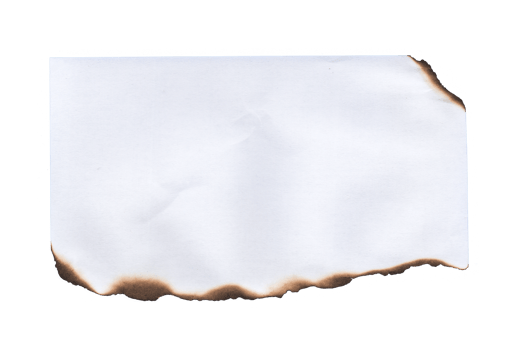 Burned Paper Transparent Texture png