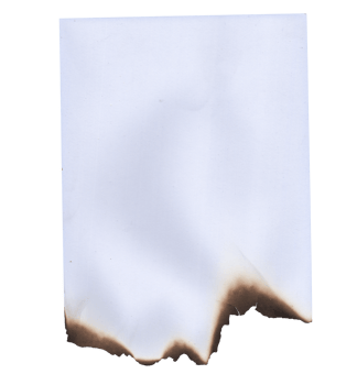 Free Download Burned Paper png