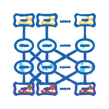 bert bidirectional encoder representations transformers icon doodle illustration vector