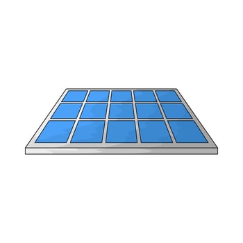 illustration of solar panels vector