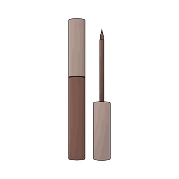 beauty eyeliner illustration vector