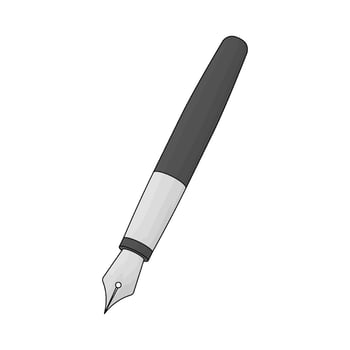illustration of fountain pen vector