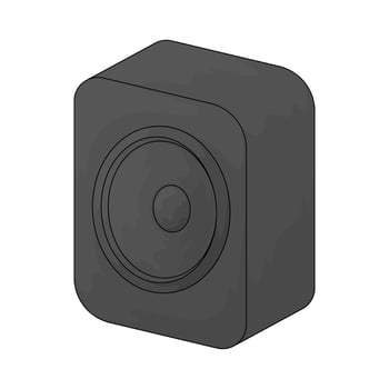 illustration of a smart speaker vector