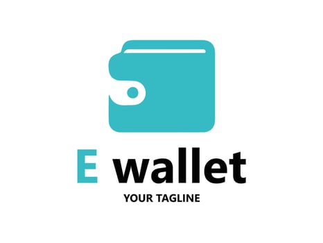 E-Wallet Logo Design vector