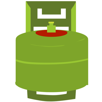 Indonesia lpg gas cylinder illustration png