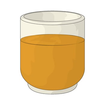 fresh juice illustration vector
