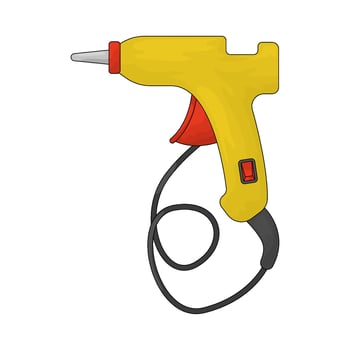 construction electric drill vector