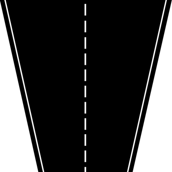 a Road or highway with dividing markings png