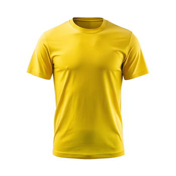 yellow t shirt png