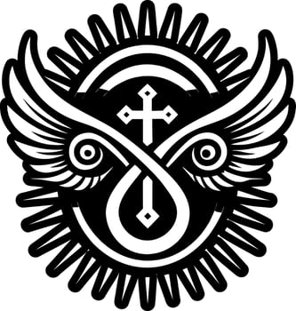 The symbol for the church of satan vector