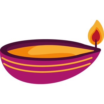 diya light lamp decoration isolated icon design png