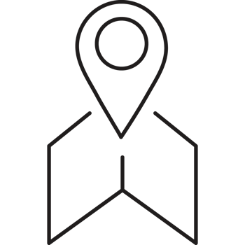 map gps location pin icon line png