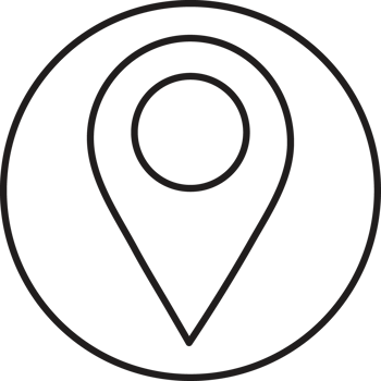 gps pointer location icon line style png
