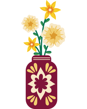 indian wedding floral decor isolated png