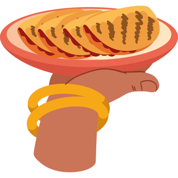 indian festival food samosa isolated png