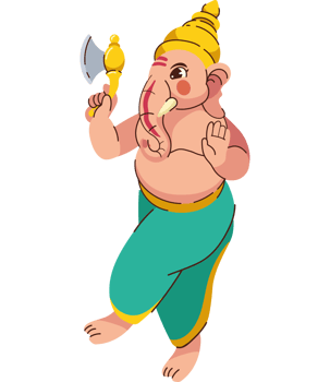 indian religious festival ganesh chaturthi isolated png