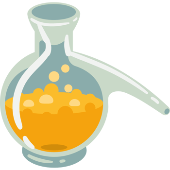 retort flask laboratory equipment isolated png