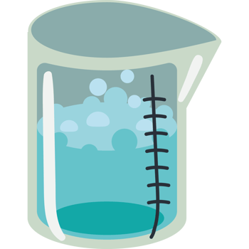 beaker flask laboratory equipment isolated png