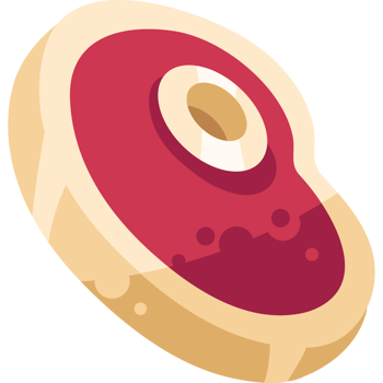 meat games item isolated png