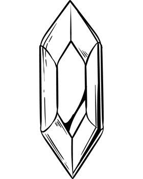 sketch gemstone jewelry sketch isolated png