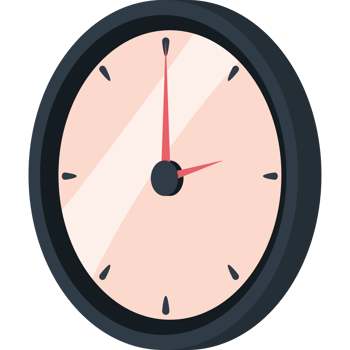 wall clock home item isolated png