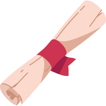 old paper roll cartoon isolated png