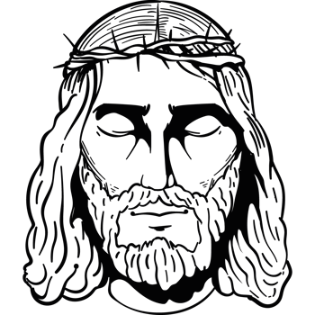 jesus christ sketch drawing isolated png