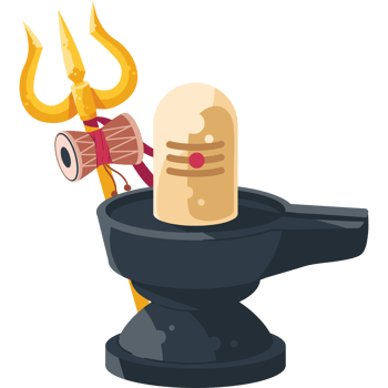 shivaratri and indian trident isolated png