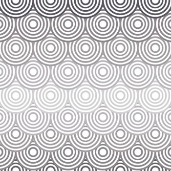Abstract geometric circular background illustration graphic vector
