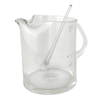 Wide Glass Cocktail Pitcher png