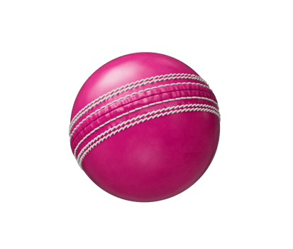 3D Shiny New Test Match Leather Pink Cricket Ball 3D Illustration png