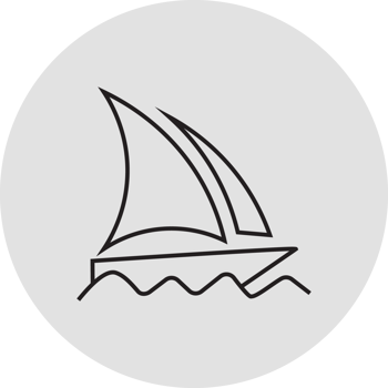 Midjourney icon on transparent background png