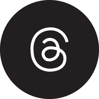 Threads icon on transparent background png
