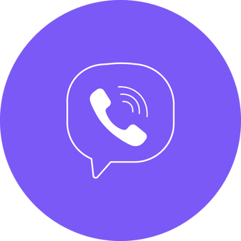 Viber icon on transparent background png