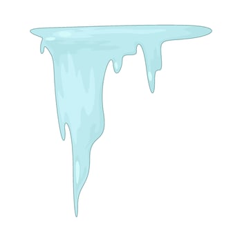 illustration of icicle vector