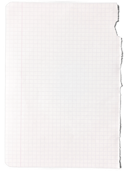 Torn Grid Paper png