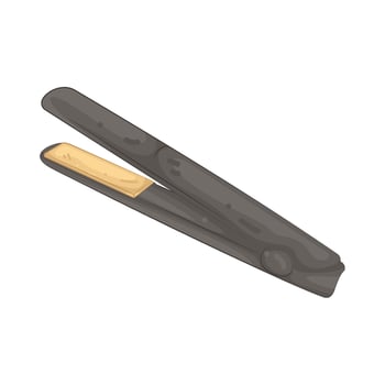 Illustration of a Hair Straightener vector