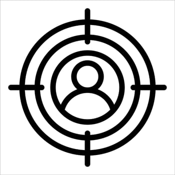 Target icon illustration vector
