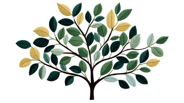 Foliage Tree, isolated background, cut out transparent png