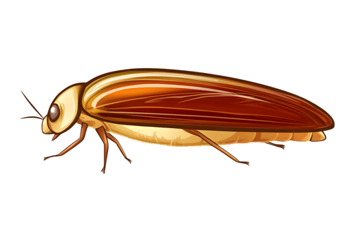 Brown insect illustration detailed closeup insect anatomy wildlife nature entomology bug png