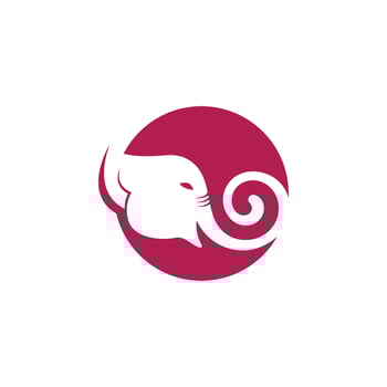 elephant logo icon illustration element. vector