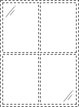 Dotted line of home furniture. Window. png