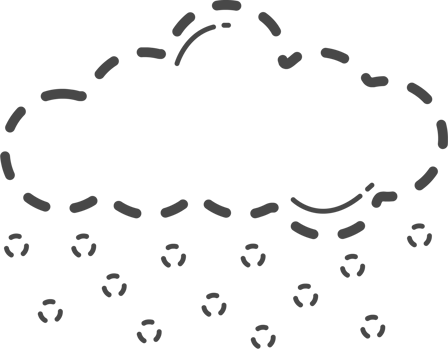 Dotted climate change illustration. Snow. png