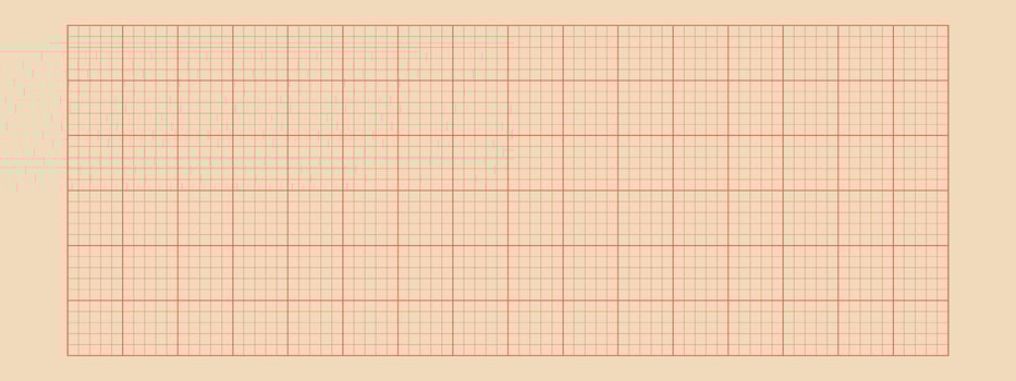 Retro-style millimeter graph paper background in pink tones with precise paper grid. Suitable for design, school visuals, or diary backdrops. vector
