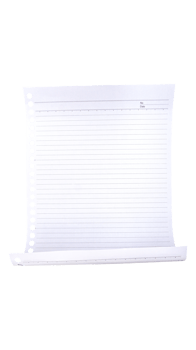 Crumpled white paper trash element isolated on transparent background png