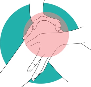 Hand and Leg Injury Illustration in Cartoon Shape vector