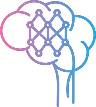Neural Circuit Digital App Concept vector