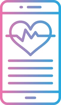Exercise Bold App Graphic vector
